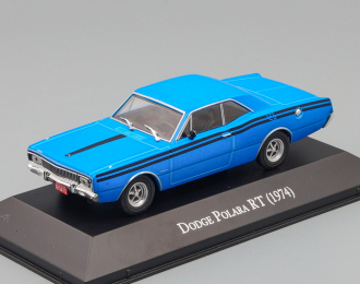 DODGE Polara RT 1974, blue / black