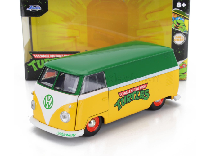 VOLKSWAGEN T1 Van (1962) - Ninja Turtles - Tartarughe Ninja, Black Green