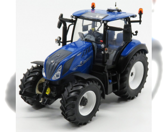 NEW HOLLAND T5.130 Auto Command Tractor (2018), Blue Black