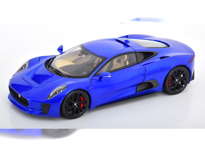 JAGUAR C-X75 (2015), blue metallic