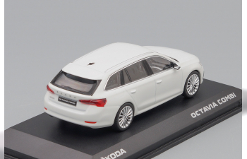 SKODA Octavia A8 combi Moon white