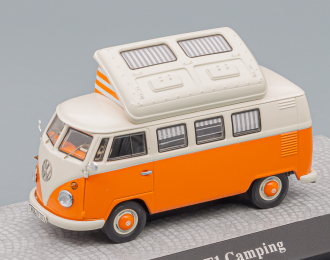 VOLKSWAGEN T1 Camping (кемпер) 1958, orange / beige