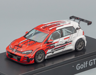 VOLKSWAGEN Golf GTI, red / white