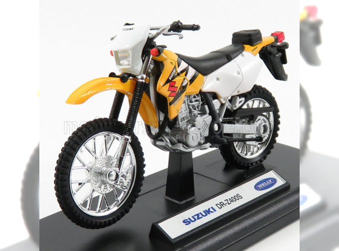 SUZUKI Dr Z400s (2001), Yellow White