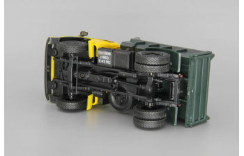 Минский-503Б (1963) самосвал, желтый / зеленый