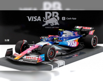 RACING BULLS F1 Vcarb-01 Team Visa Cash App №22 Miami Gp (2024) Yuki Tsunoda, Various