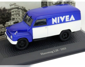 HANOMAG L28 "NIVEA' фургон (1953), blue / white