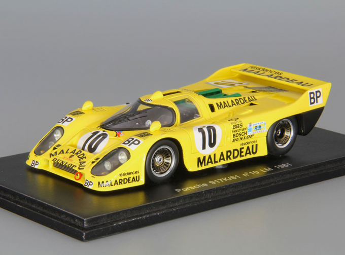 PORSCHE 917 K/81 #10 LM (1981), yellow