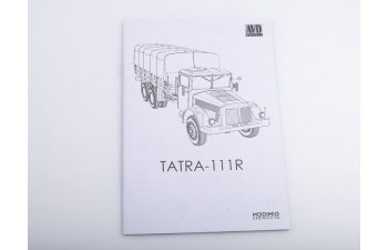 Сборная модель TATRA 111R бортовой (с тентом)