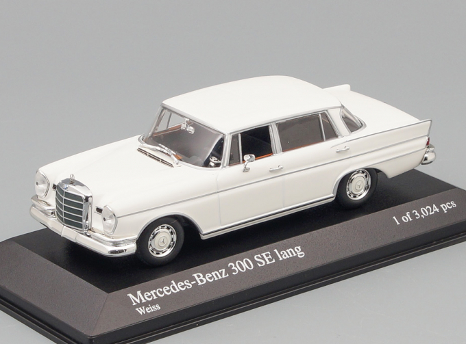 MERCEDES-BENZ 300 SE lang (1965), white