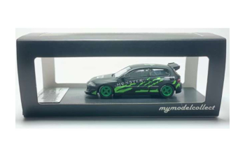 HONDA Civic EG6 *Monster*, black/green