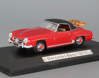 MERCEDES-BENZ 190 SL (W121) (1955), red / black