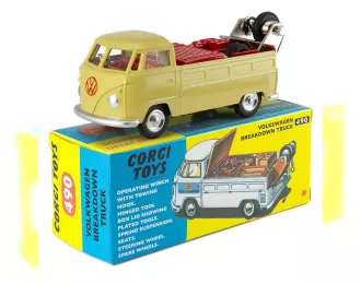 VOLKSWAGEN Breakdown Truck, light green