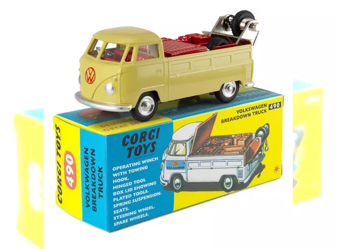 VOLKSWAGEN Breakdown Truck, light green