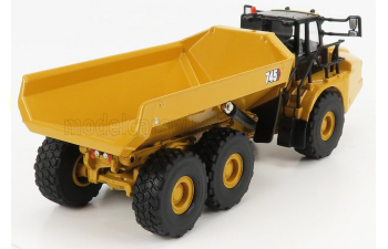 CATERPILLAR Cat745 Cassone Ribaltabile Cava 3-assi - Articulated Truck, Yellow Black