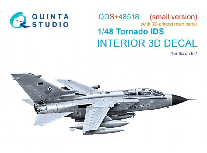 3D Декаль интерьера кабины Tornado IDS (Italeri) (малая версия) (с 3D-печатными деталями)