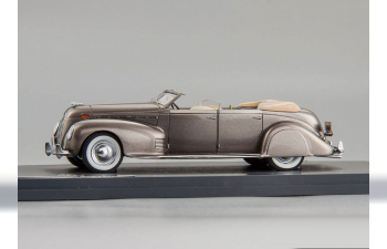 LINCOLN Model K V12 LeBaron Convertible Sedan (1938), metallic grey