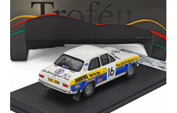 FORD Escort Mki №16 Rally City Granite (1975) Russell Brookes - John Brown, White Blue Yellow