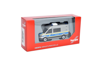 Volkswagen Crafter Polizei, silver / blue