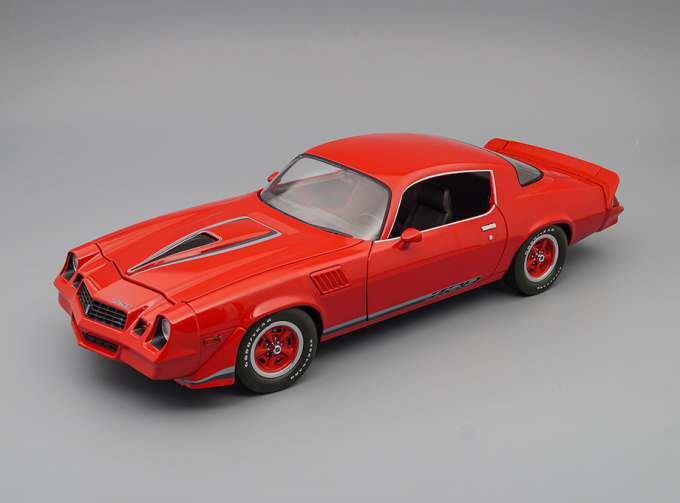 CHEVROLET Camaro Z28 Hardtop 1978 Red with Black Stripes