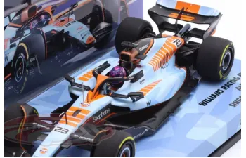 WILLIAMS FW45 / Gulf-Lackierung №23 11th Singapore GP Formula 1 Alexander Albon (2023)