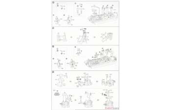 Сборная модель Full-Hull IJN Series Japanese Navy Heavy Cruiser Chikuma w/Photo-etched Parts