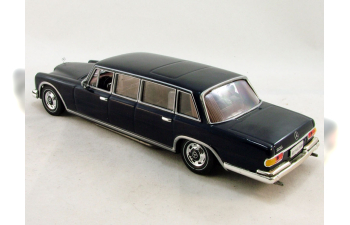 MERCEDES-BENZ 600 Pullman (1963), Mercedes-Benz Offizielle Modell-Sammlung 4, dark blue