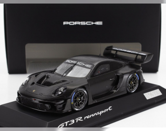 PORSCHE 911 992 Gt3 R N 0 Racing Coupe (2023), Carbon Black