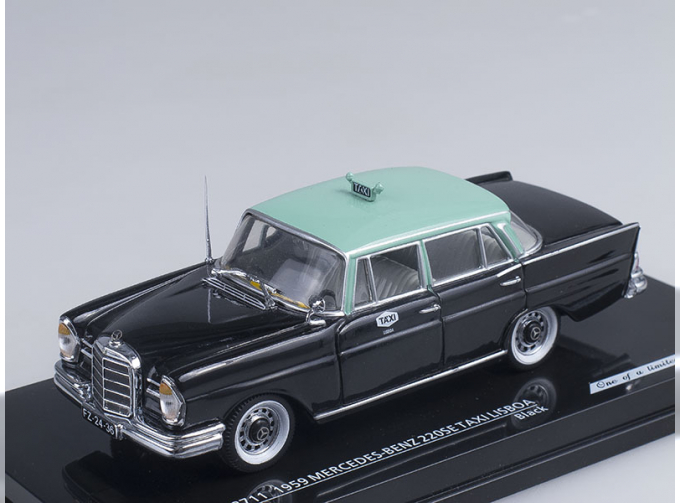 MERCEDES-BENZ 220SE Taxi Lisboa (1959), black