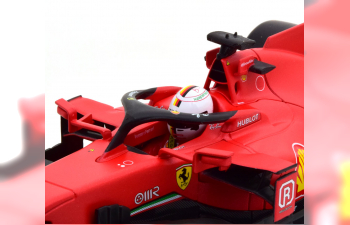 FERRARI F1 Sf1000 Team Scuderia Ferrari Mission Winnow №5 Austrian Gp (2020) S.Vettel - With Hard White Wheels, Matt Red