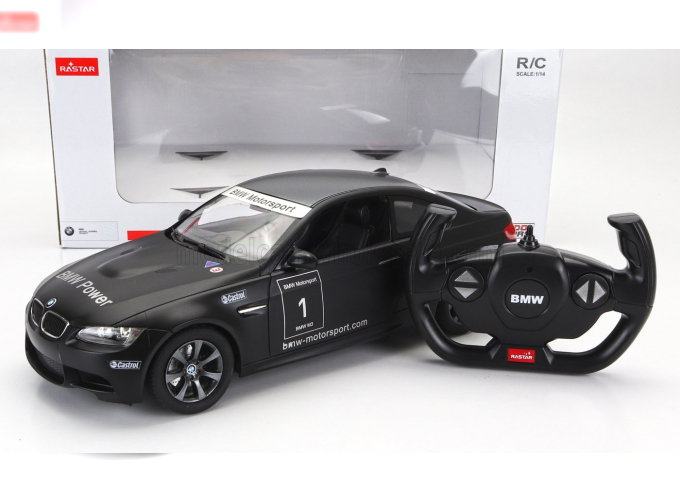 RC BMW 3-series M3 Coupe (e46) N1 Racing (2003), Matt Black