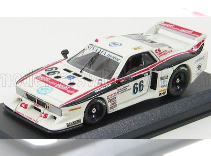 LANCIA Beta Montecarlo N 66 24h Le Mans 1982 Lamerle - Olivar - Castellano, White