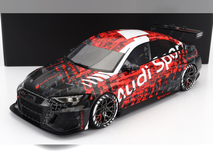 AUDI A3 Rs3 Lms Mj22 Audi Sport Press (2022), Red Black White