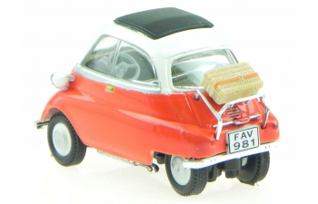 BMW Isetta 250 с кофром, красный
