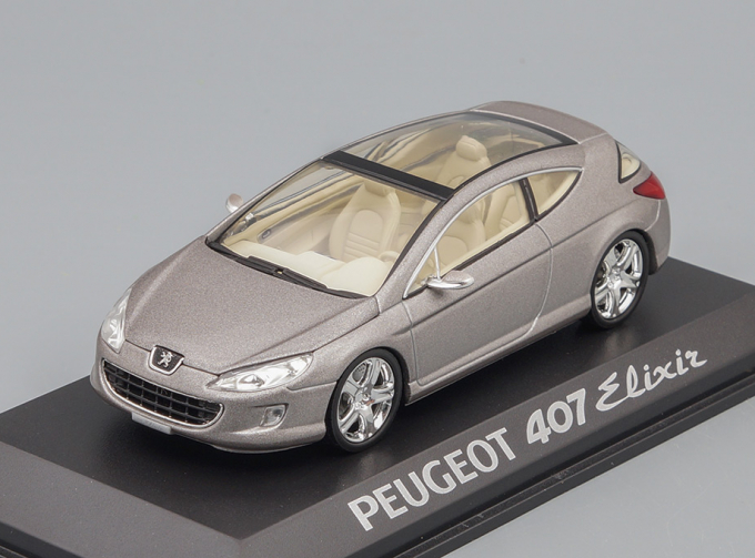 PEUGEOT 407 Elixir, silver metallic