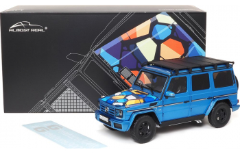 MERCEDES-BENZ G-class #Gventure300k, Metallic Blue