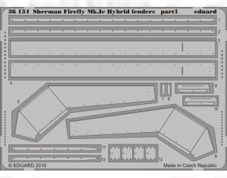 Фототравление для Sherman Firefly Mk.Ic Hybrid fenders