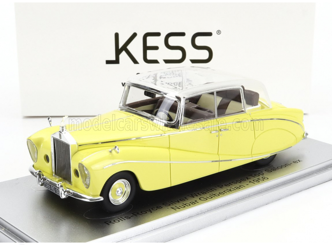 ROLLS-ROYCE Silver Wraith Perspex Top Saloon (1956) - Colour Made In 1968, Yellow