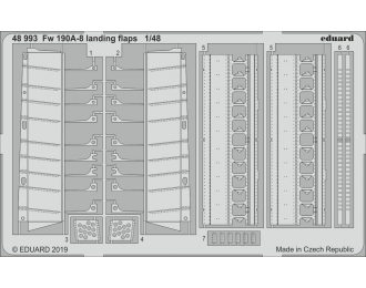 Fw 190A-8 закрылки