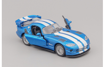 DODGE Viper GT, blue / white