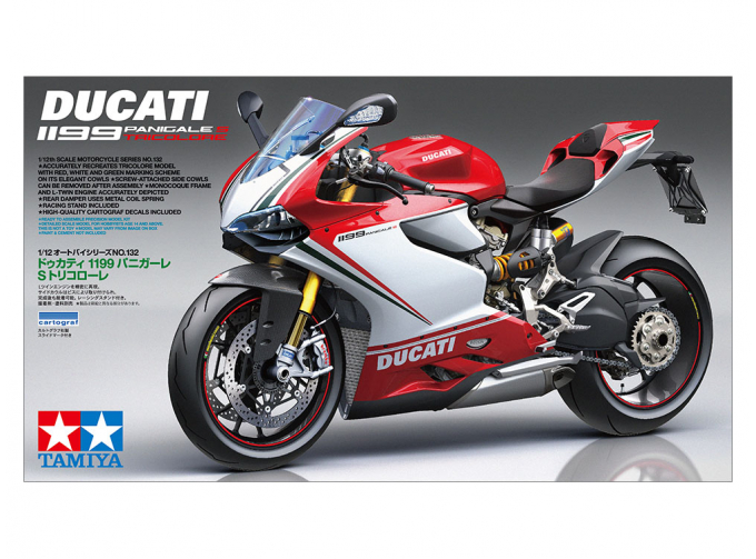 Сборная модель Ducati 1199 Panigale S - Tricolore