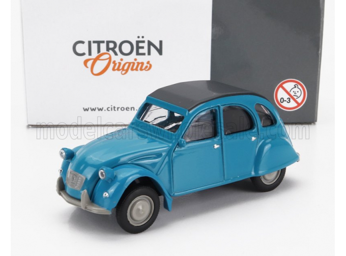 CITROEN 2cv Cabriolet Closed (1978), Blue