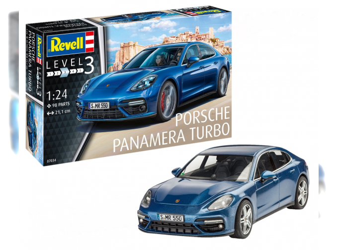 Сборная модель Легковой автомобиль Porsche Panamera Turbo