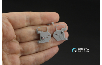 3D Декаль интерьера кабины B-24D/B-24J Liberator: носовой, центральный и задний отсеки (Hobby Boss)