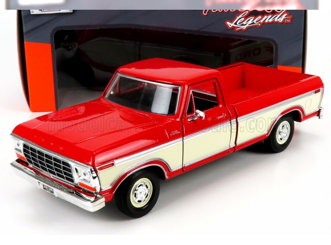 FORD USA F-150 Pick-up Custom (1979), Red Cream