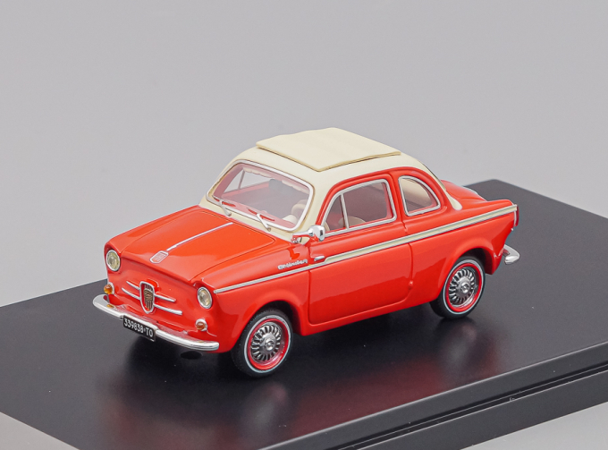 NSU-FIAT Weinsberg 500 (1960), red / white