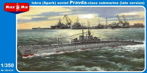 Сборная модель Pravda-class late version