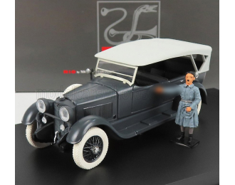 MERCEDES-BENZ 11/40 Cabriolet Closed (1924) - With Hitler Figure After His Release From Landsberg Fortress, grey