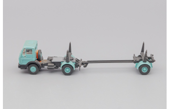 MERCEDES-BENZ NG Tractor / Logging Trailer, turquoisegreen / darkgrey