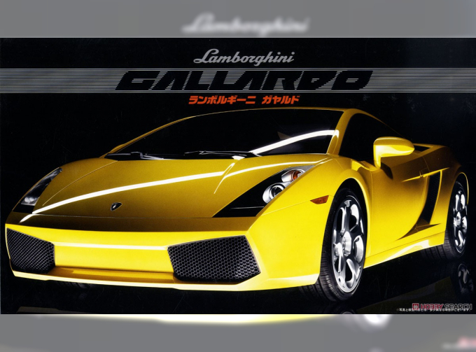 Сборная модель Lamborghini Gallardo